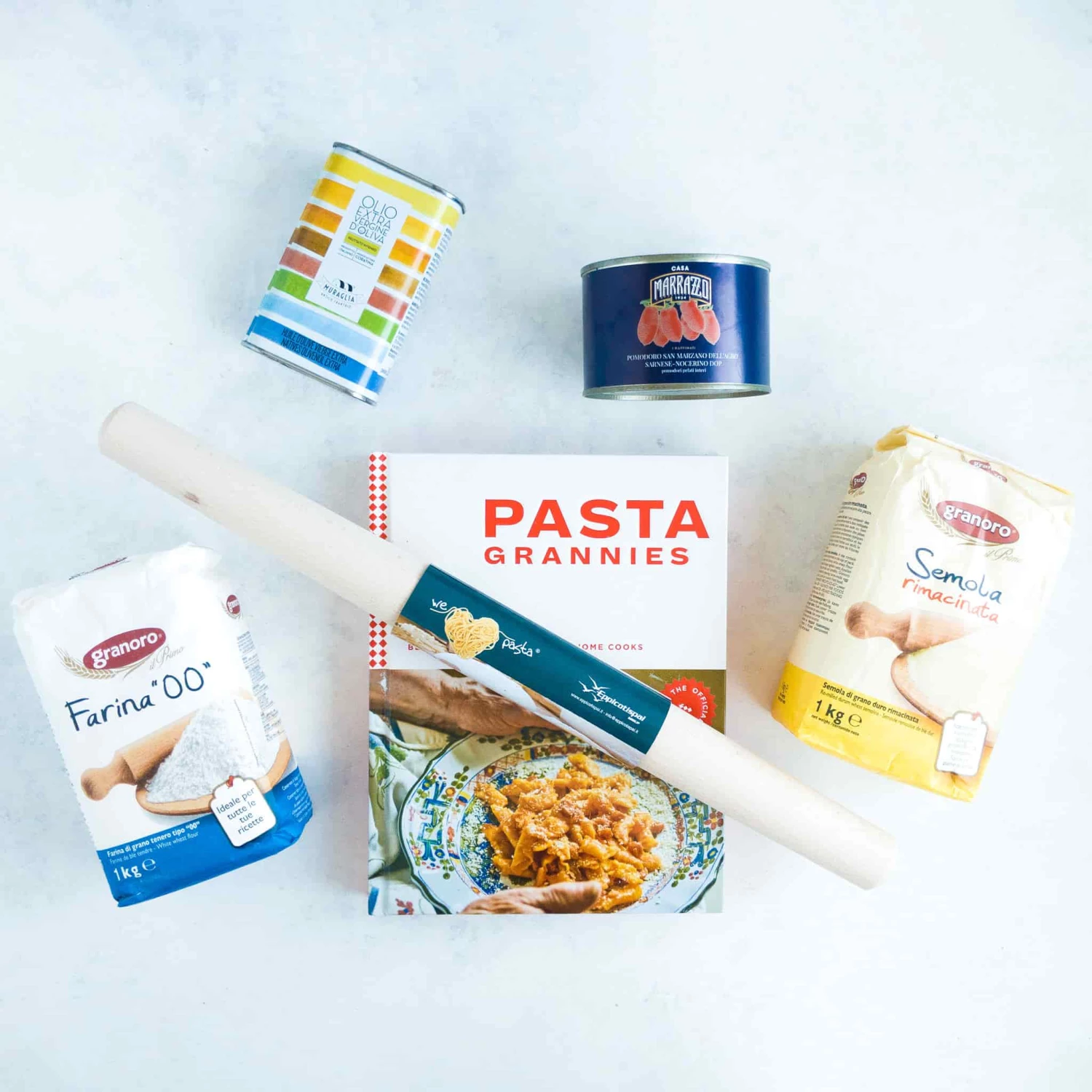 Sous Chef Pasta Grannies Cookbook & Ingredients Set