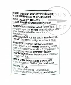 Perello Cocktail Gherkins 190g