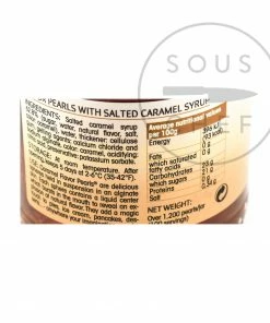 Christine Le Tennier Ingredients Caramel Flavour Pearls 50g