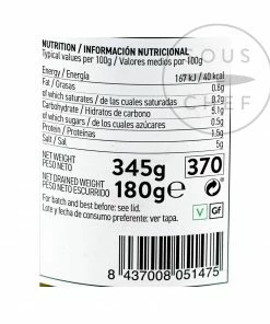 Perello Caperberries 180g Ingredients