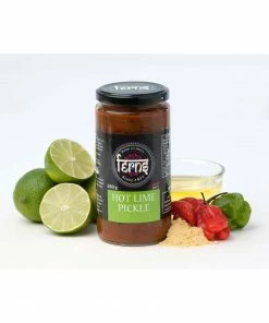 Ingredients Ferns' Hot Lime Pickle 380g