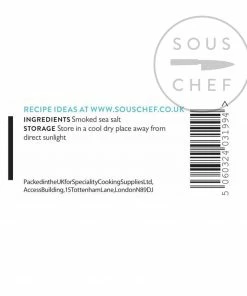 Sous Chef Ingredients Salish Smoked Salt 70g