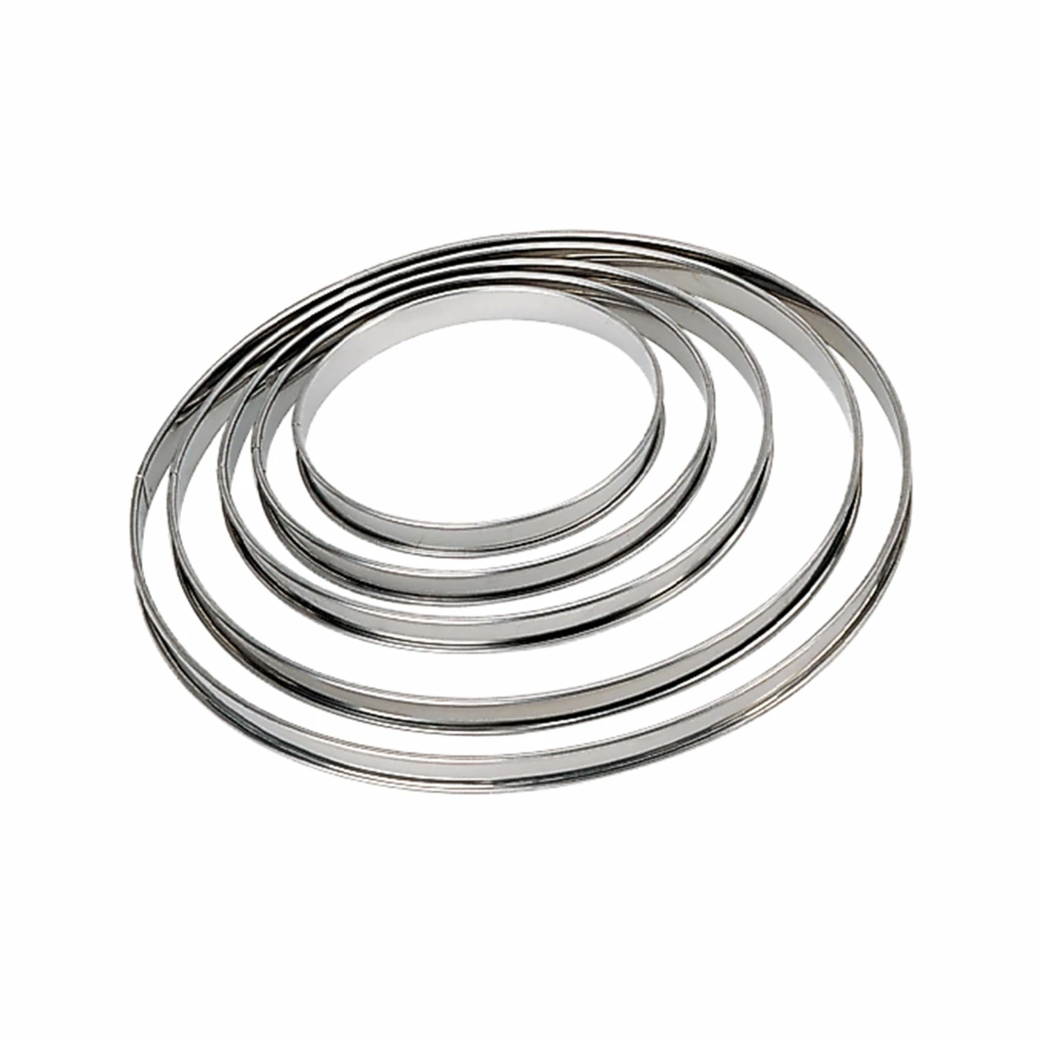 De Buyer Stainless Steel Tart Ring 20cm Cookware