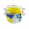 Kapka Cookware Abstract Enamel Mussel Pot