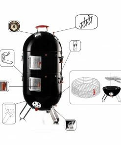 Cookware ProQ Frontier Elite 3in1 BBQ Smoker