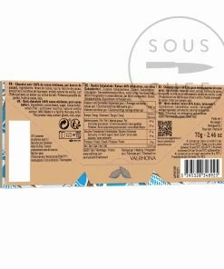 Valrhona Dark Caraibe 66% Dark Chocolate Bar 70g