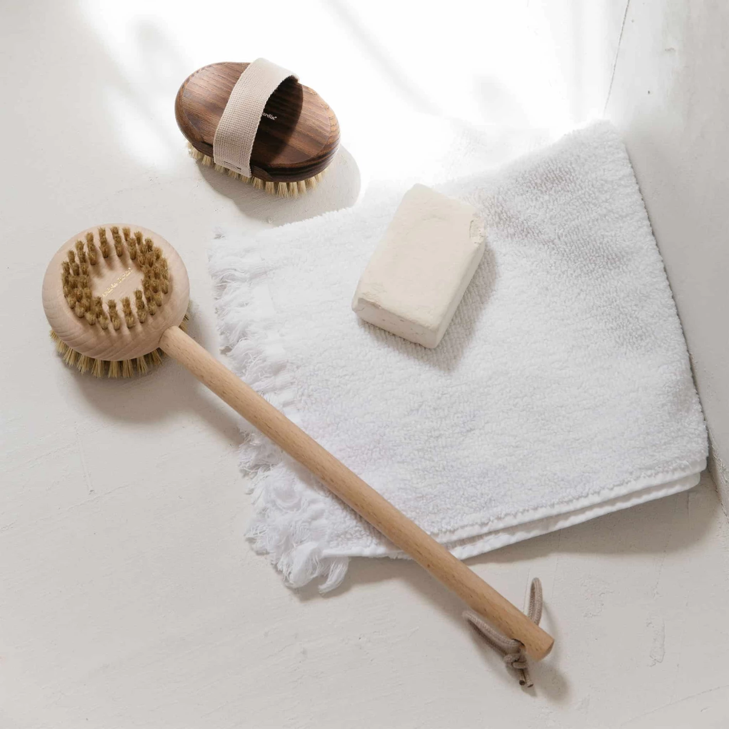 Andree Jardin Body Massage Brush - Ash Wood & Hog Bristle