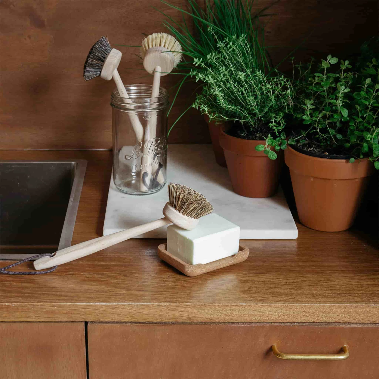 Andree Jardin Cork Soap Dish Cookware