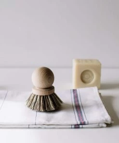 Cookware Andree Jardin Vegetable Fibre Beech Wood Pan Brush