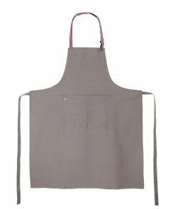Andree Jardin Grey Cotton Apron Aprons