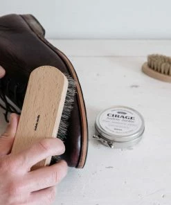 Andree Jardin Horsehair Shoe Polishing & Buffing Brush