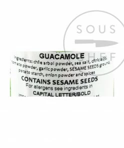 Pico Guacamole Mix 150g Ingredients