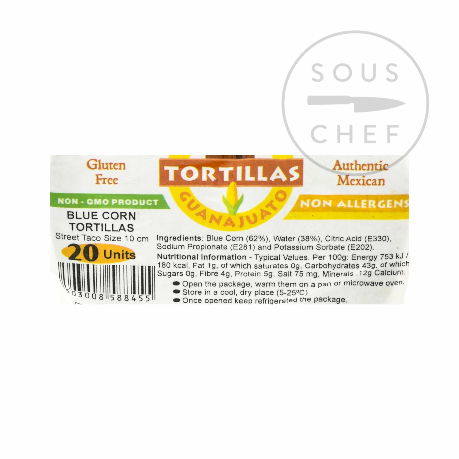 Guanajuato Blue Corn Tortilla