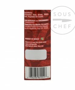 Ingredients San Marcos Frijoles Refritos Bayos Refried Beans 430g