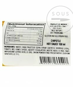 El Yucateco Chipotle Sauce 150ml