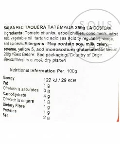 La Costena Salsa Taquera 250g