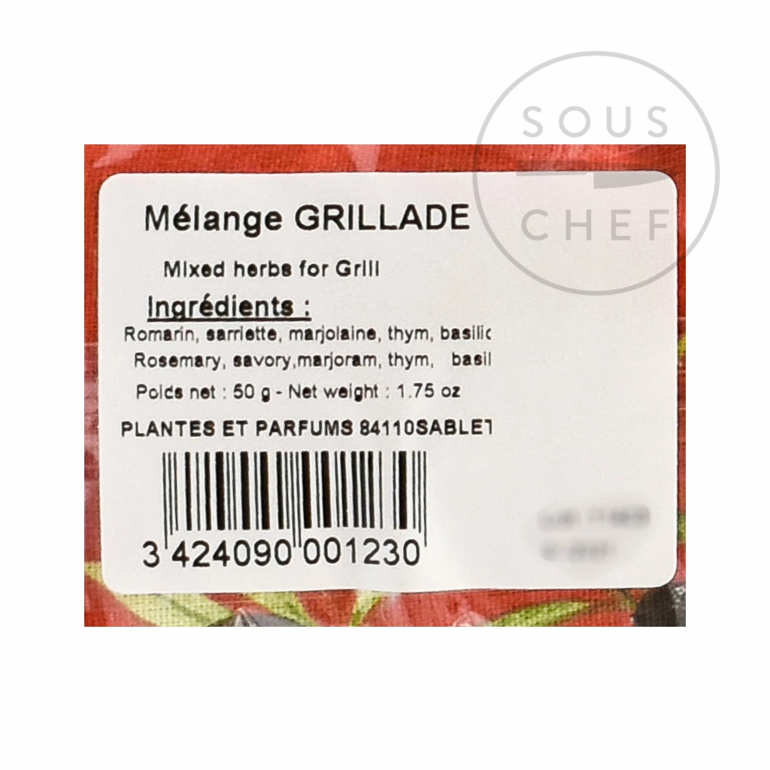 Nicolas Alziari Herbes De Provence 50g Ingredients