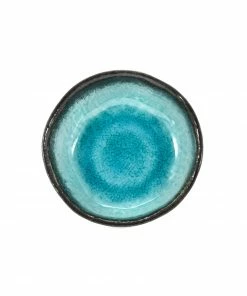 Kiji Stoneware & Ceramics Turquoise Glaze Bowl 12cm Dia X 4cm High Tableware