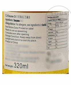 HS Pure Sesame Oil 320ml