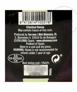 Alemany Chestnut Honey 250g