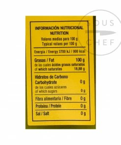 Ingredients Nunez De Prado Organic Extra Virgin Olive Oil 500ml