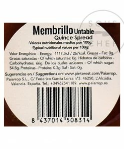 Paiarrop Valencia Quince Paste 140g