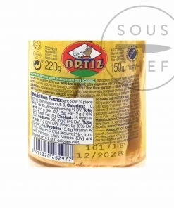 Ortiz Bonito In Organic Olive Oil 220g Ingredients