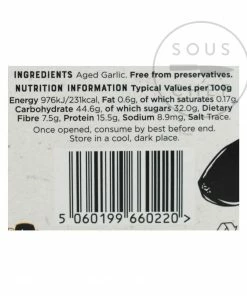 Balsajo Ingredients Black Garlic Bulb