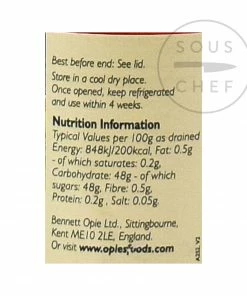 Opies Red Maraschino Cocktail Cherries With Stem 225g Ingredients