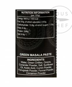 Ferns' Green Masala Paste 380g