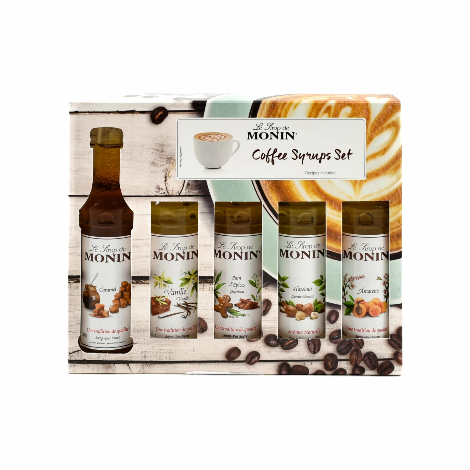 Monin Coffee Syrup Set