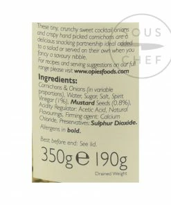 Opies Ingredients Cornichons And Pickled Onions 350g