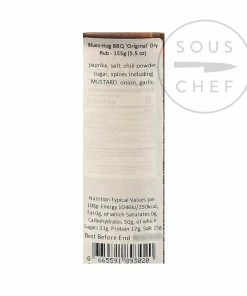 Ingredients Blues Hog Dry Rub 156g