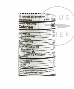 Ingredients Blues Hog Smokey Mountain BBQ Sauce 680g