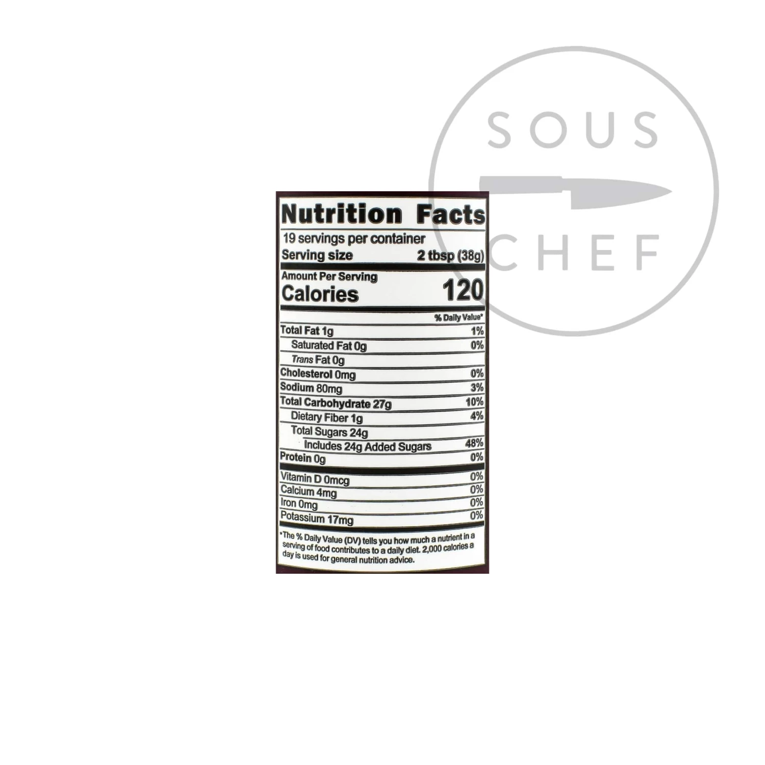 Blues Hog Raspberry Chipotle BBQ Sauce 708g Ingredients