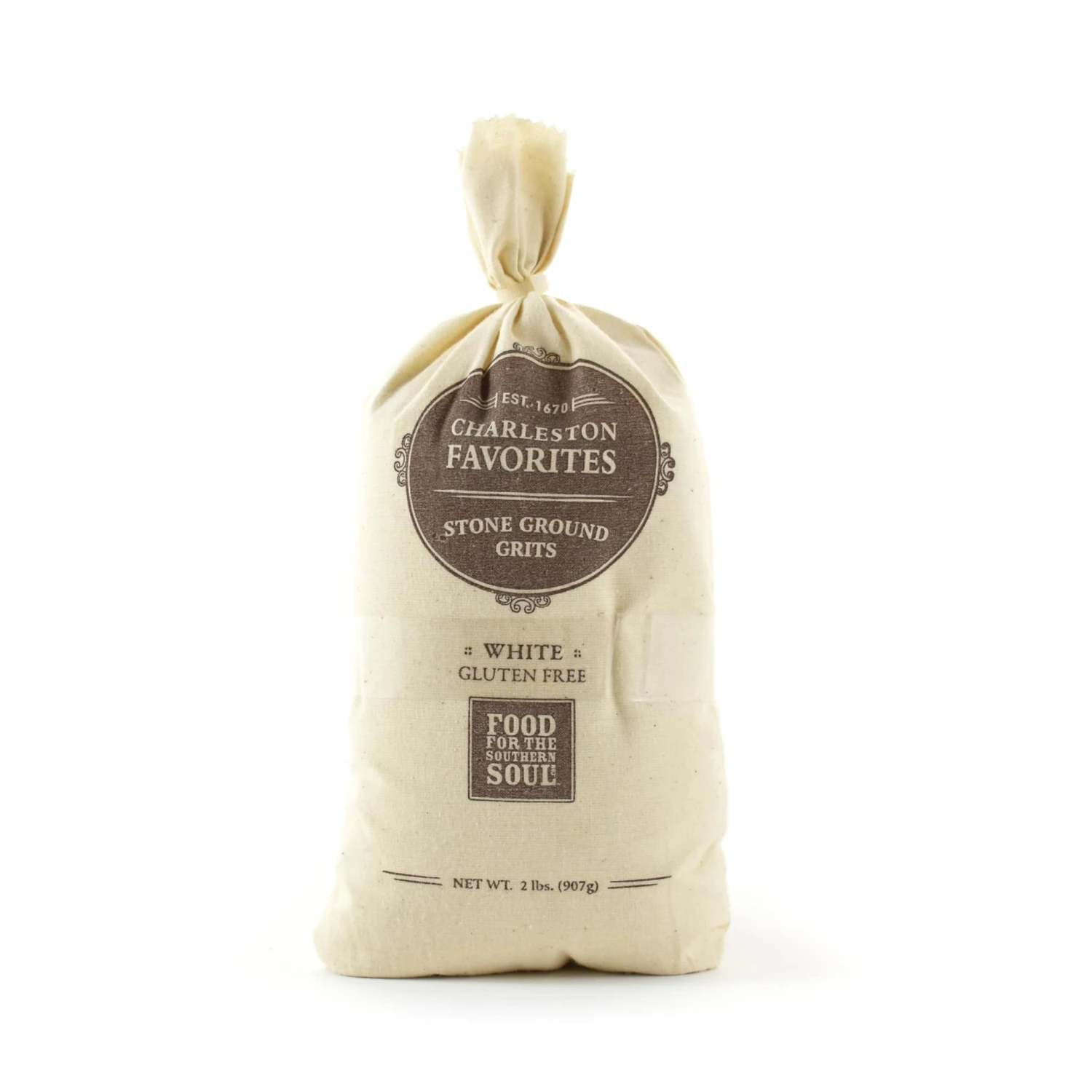 Food For The Southern Soul Stoneground White Hominy Grits 907g Ingredients