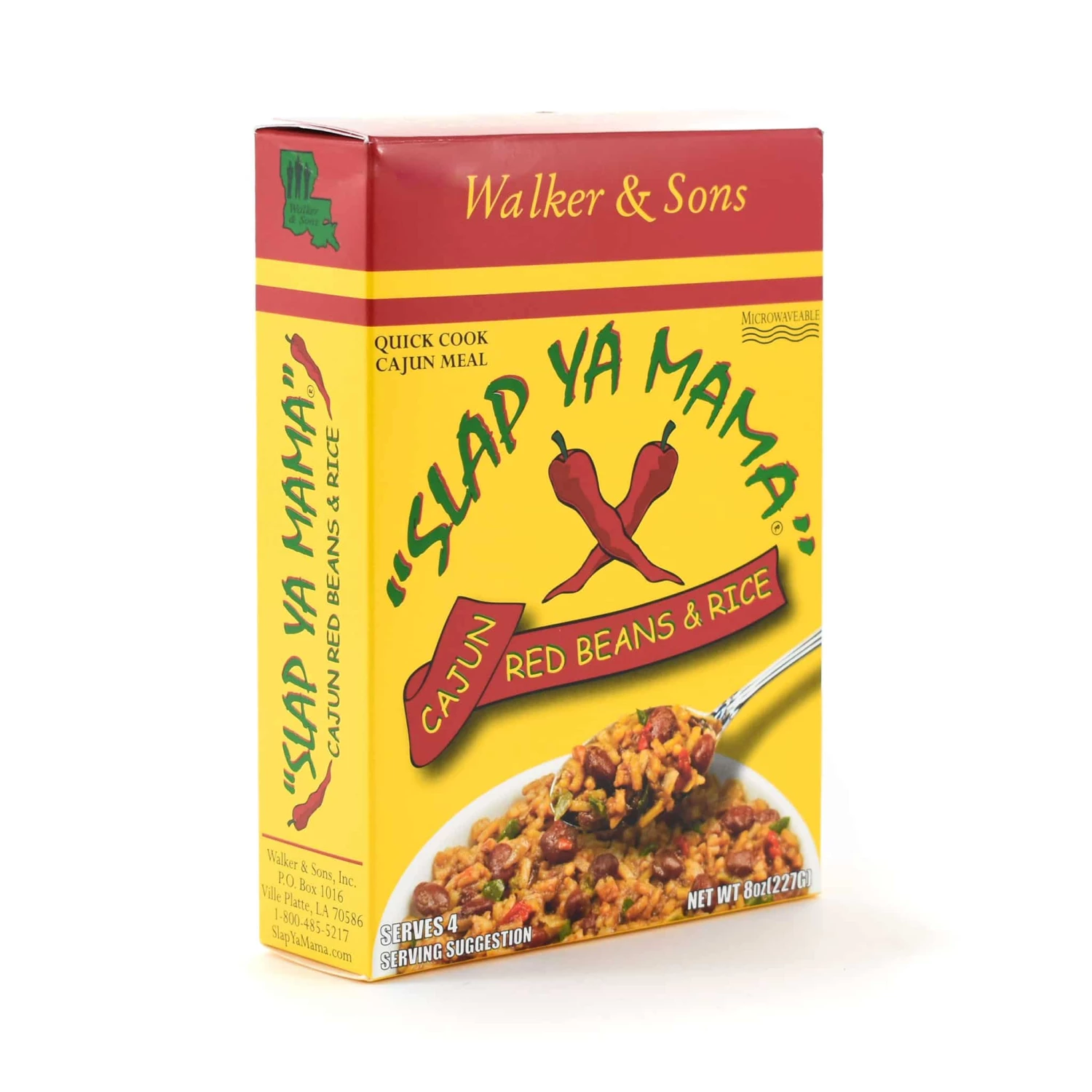 Slap Ya Mama Red Beans & Rice Mix 226g Ingredients