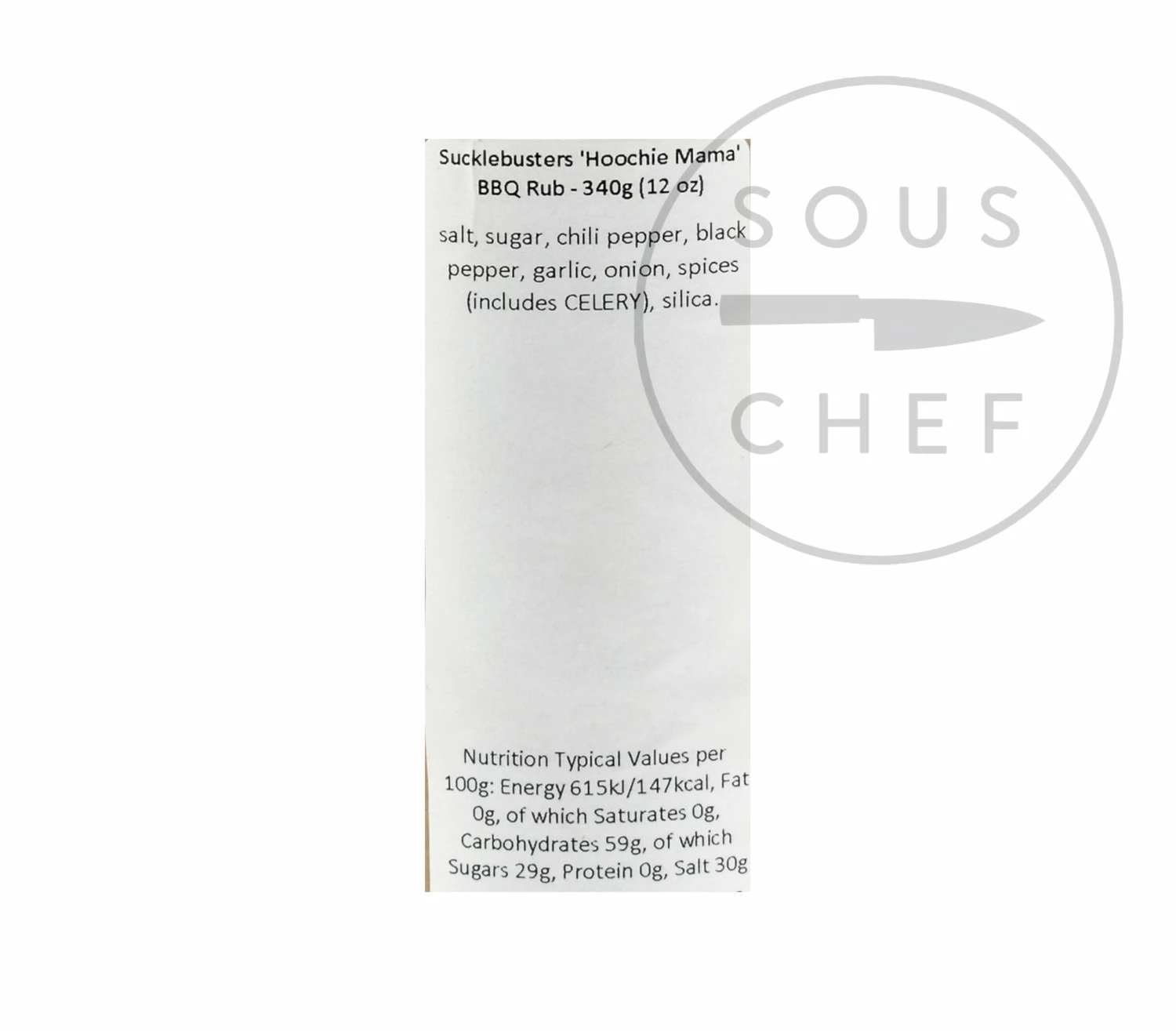 Sucklebusters 'Hoochie Mama' BBQ Rub 340g