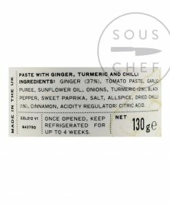 Belazu Shawarma Paste 130g Ingredients