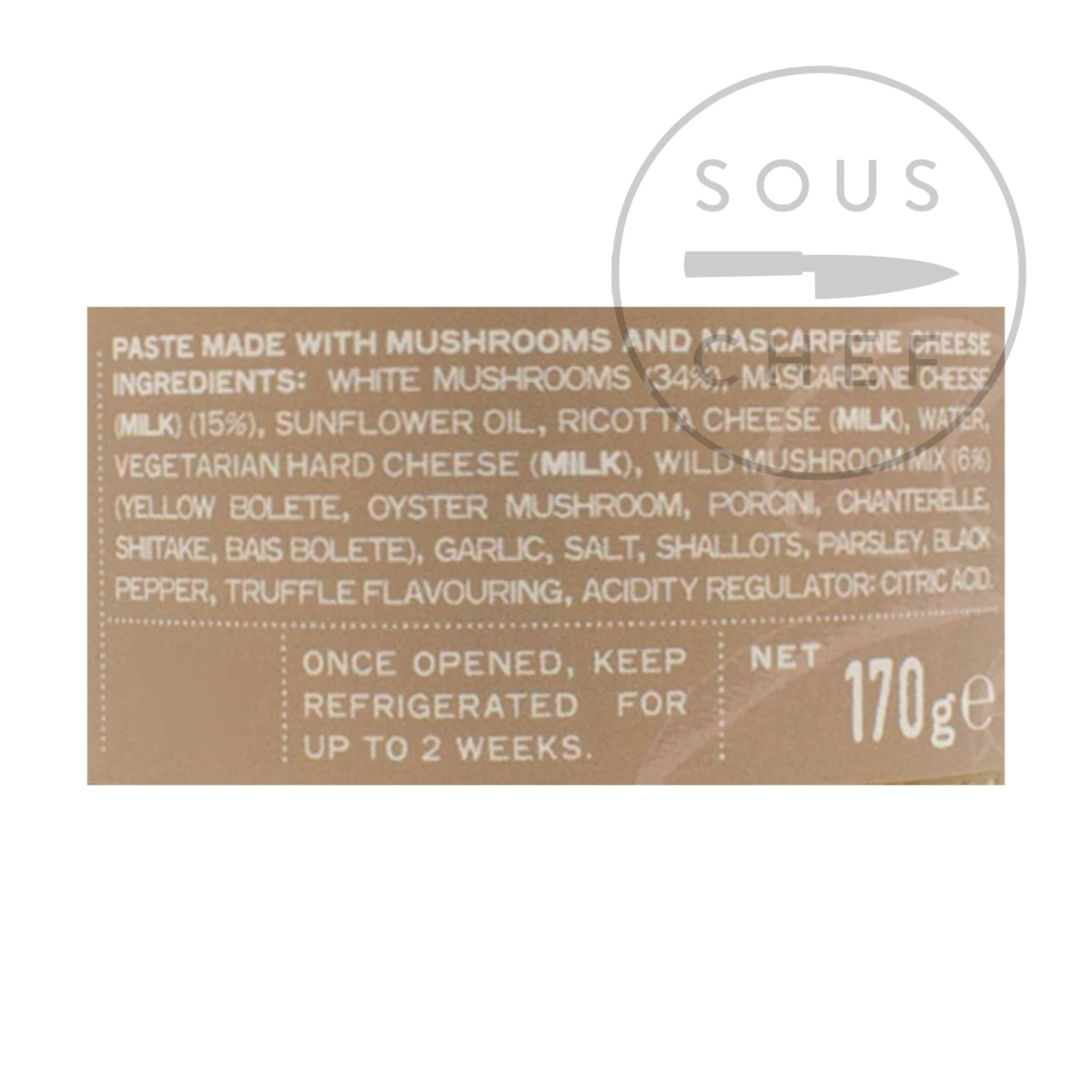 Ingredients Belazu Wild Mushroom Pesto 170g
