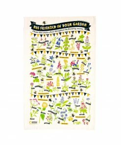 Stuart Gardiner Bee Friendly Tea Towel Kitchen Linen