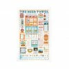 Stuart Gardiner Beer Guide Tea Towel Kitchen Linen