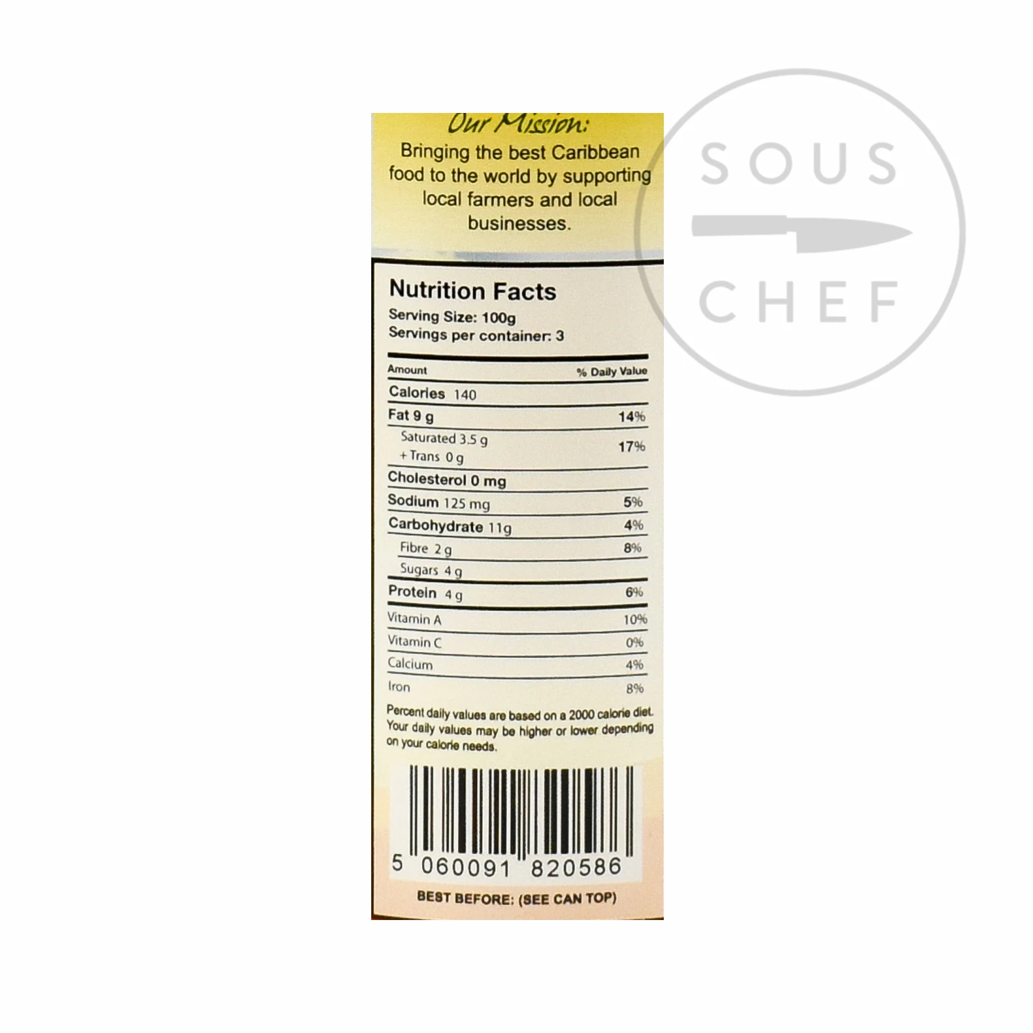 Dees Caribbean Ingredients Jamaican Ackee 540g