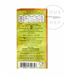 Radlein Mills Portland Jamaican All Purpose Seasoning 320g Ingredients