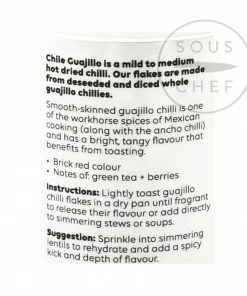 Cool Chile Co Guajillo Flakes 40g Ingredients