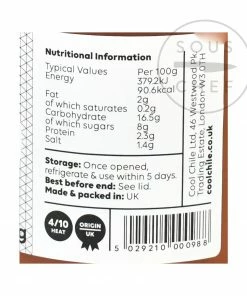 Cool Chile Co Ranchero Sauce 260g Ingredients