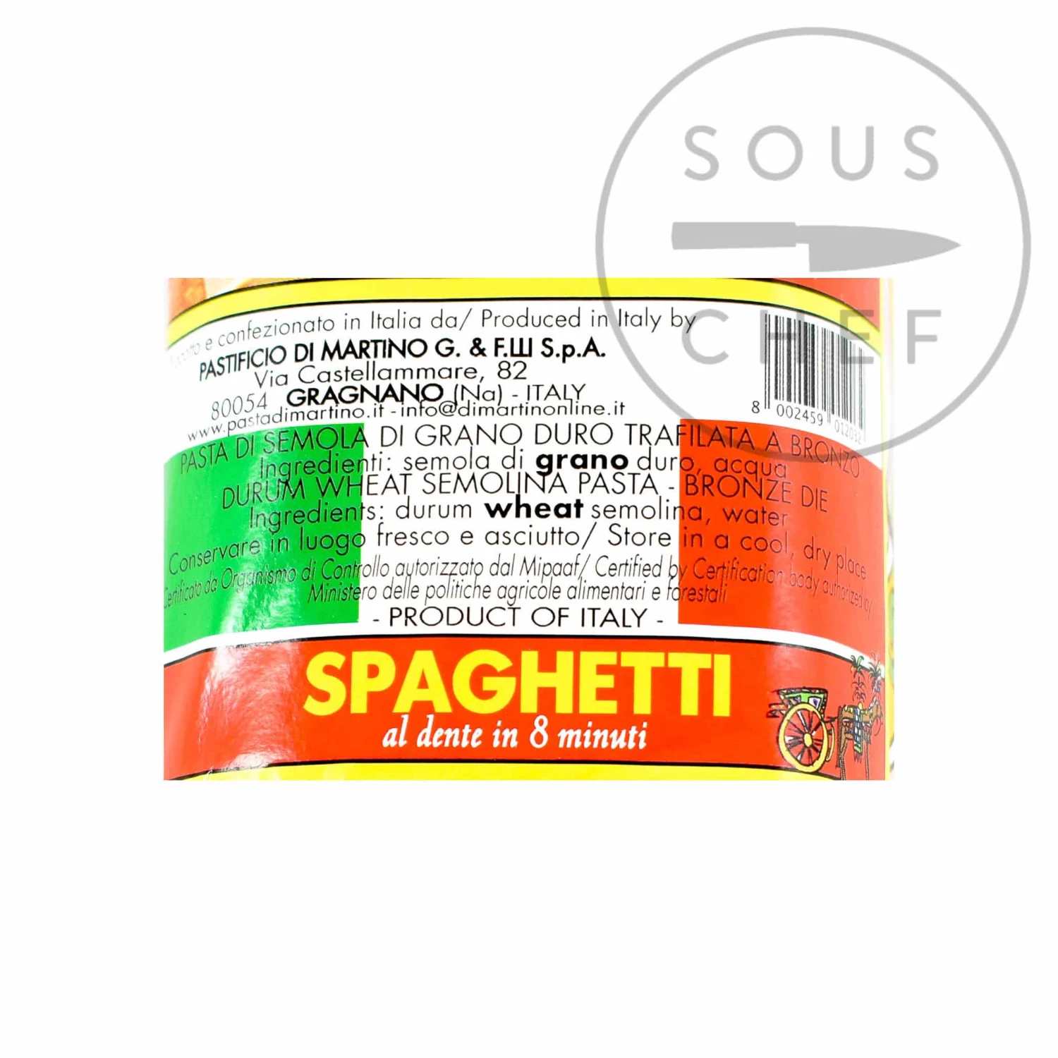 Dolce & Gabbana Gragnano IGP Spaghetti Lunghi 1kg Pasta, Rice & Noodles