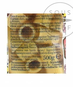 Dolce & Gabbana Gragnano IGP Mezzi Rigatoni 500g Ingredients