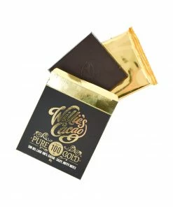 Ingredients Willie's Cacao Pure Gold Venezuelan 100% Cacao Chocolate 65g