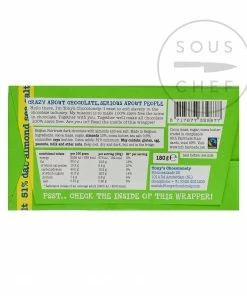 Tony's Chocolonely Dark Chocolate Almonds & Sea Salt 180g Ingredients